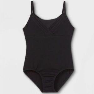 Girls' Cami Dance Leotard - Cat & Jack Black